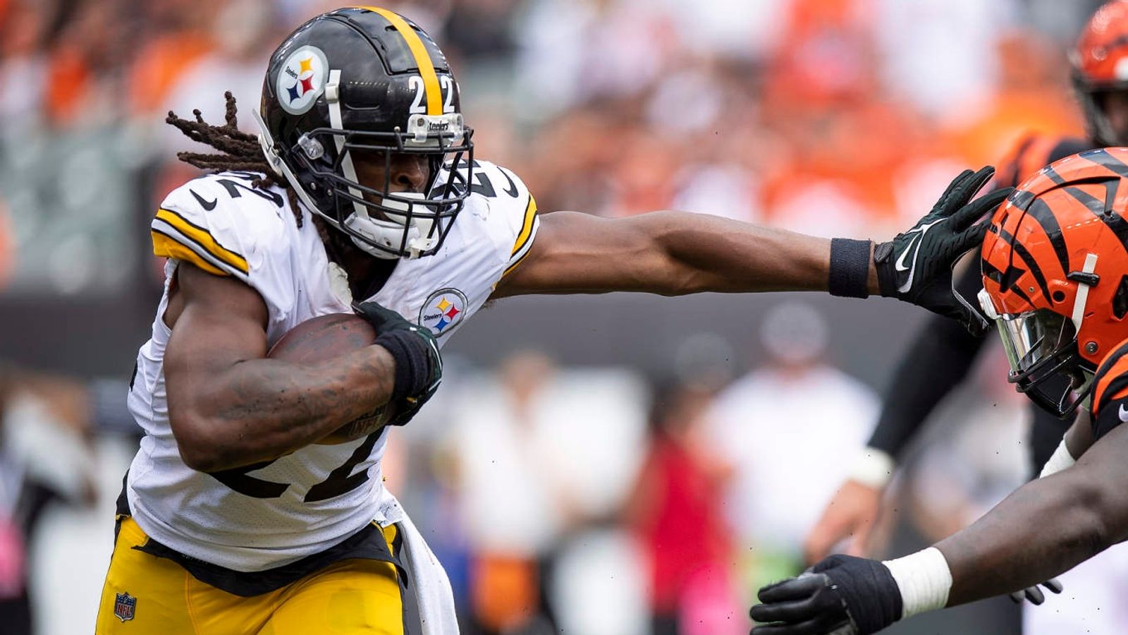 Steelers' Najee Harris practices again, will play Sunday